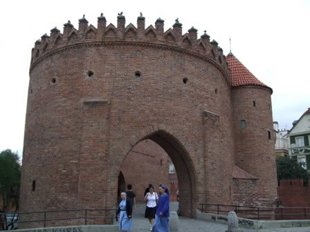 Warsaw Barbican Gate
