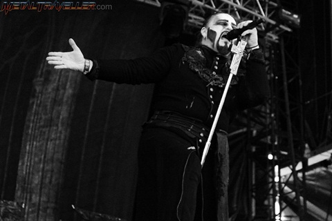 Attila from Powerwolf - live at Hellfest in Clisson