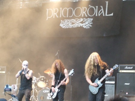 Primordial live at Sweden Rock Festival, Sweden, June 2008