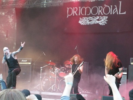 Primordial live at Sweden Rock Festival, Sweden, June 2008