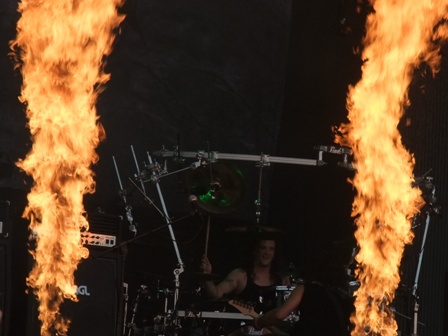 Chuck Billy and Paul Bostaph from Rage live at Wacken Open Air