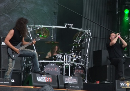 Eric Peterson with Rage in Wacken