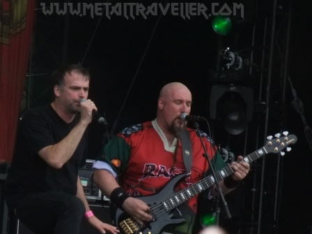 Chuck Billy and Alex Skolnick live in Wacken