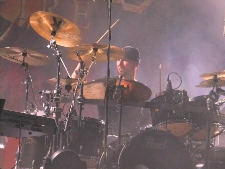 Alex Holzwarth on drums with Rhapsody Of Fire