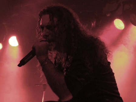 Fabio Lione singing with Rhapsody Of Fire in Paris