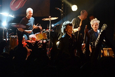 The Rolling Stones private show in Paris