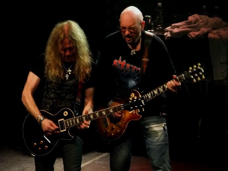 Saxon Guitars: Doug Scaratt and paul Quinn