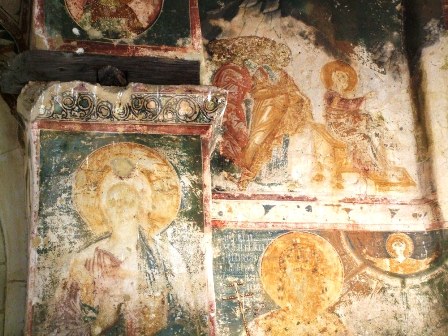 Frescoes at Sopoćani Monastery, Serbia