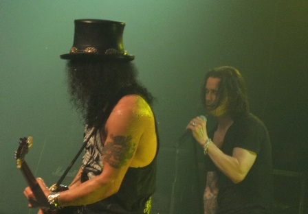 Slash and Myles Kennedy live