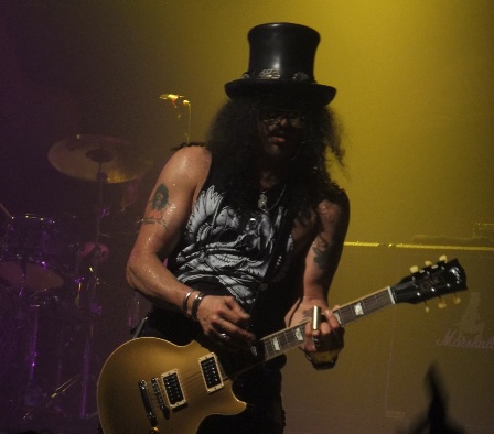 Slash live in concert