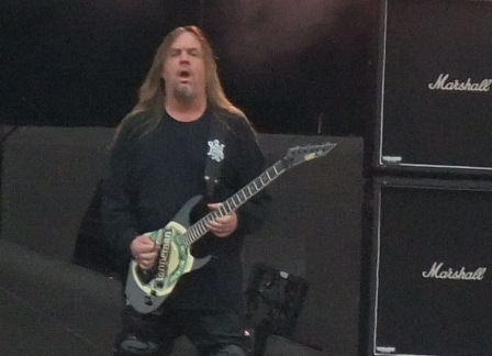 Jeff Hanneman at the Sonisphere Festival