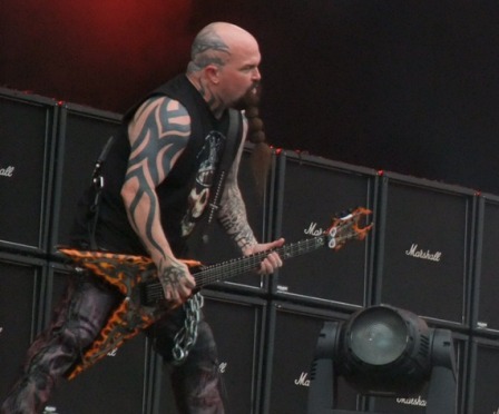 Kerry King and his beard - Slayer live at Romexpo in Bucharest