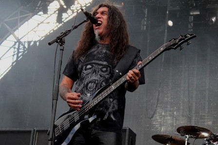 Tom Araya from Slayer at the Sonisphere Festival France