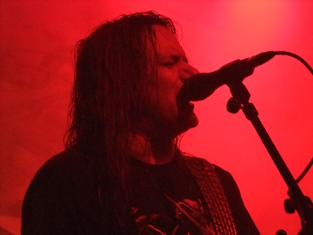 Tom Angelripper singing - Sodom live in Eindhoven Germany