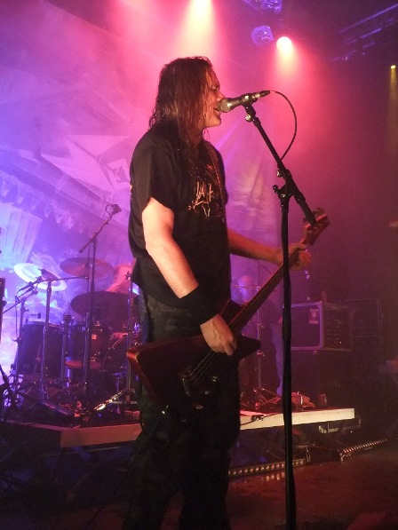  Tom Angelripper playing his good old bass - Sodom live in Eindhoven