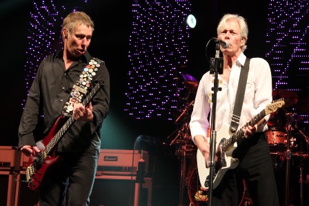 Rhino Edwards and Andy Bown at the Olympia Hall in Paris, live with Status Quo