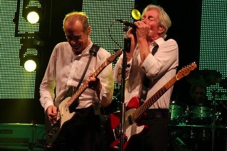 Francis Rossi on guitars and Andy Bown on guitars and Harmonica, live with Status Quo