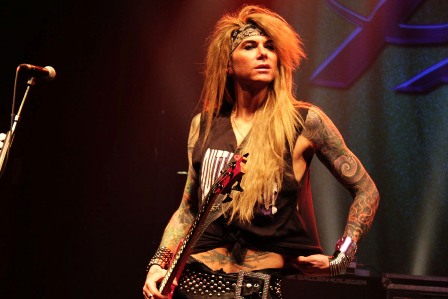 Steel Panther in France, live in Paris