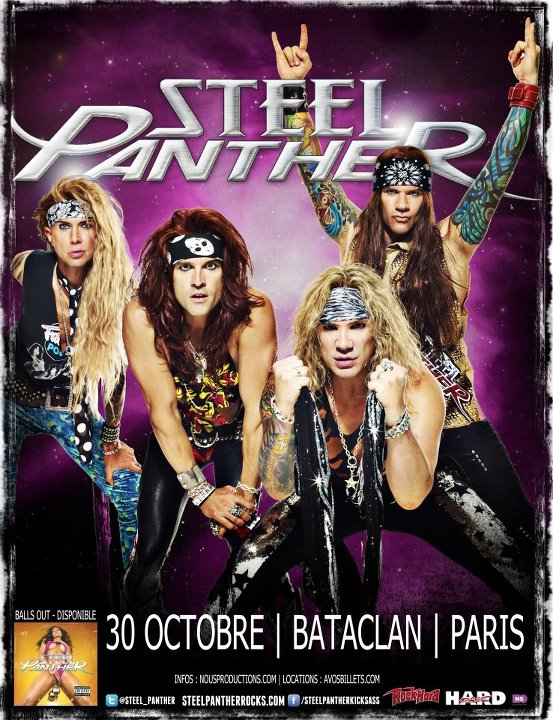 Steel Panther in Paris