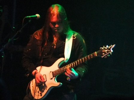 Matias Kupiainen on guitars - Stratovarius live in Oberhausen