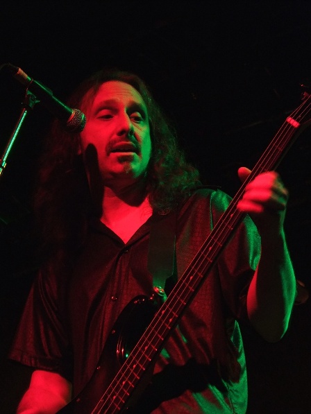 Michael Lepond on bass - Symphony X live in Paris France