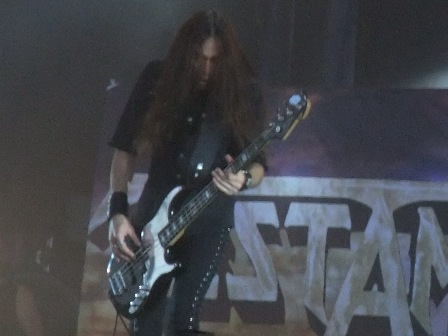 Greg Christian with Testament in Wacken