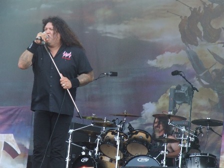 Chuck Billy and Paul Bostaph from Testament live at Wacken Open Air