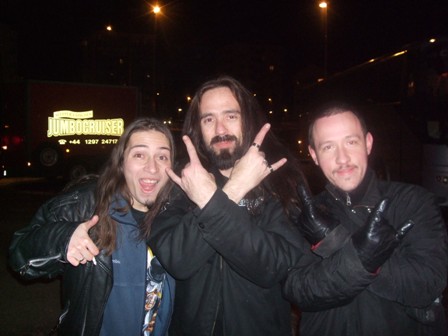 Andy, Greg Christian and Ricardo in Stockholm