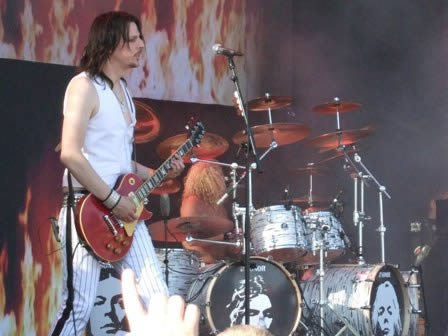 The Poodles at Sweden Rock Festival 2008