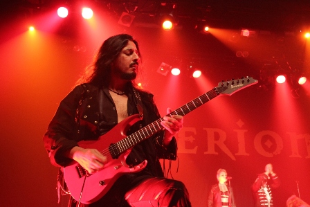 Christian Vidal in Paris with Therion