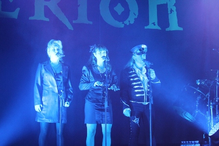 Linnea, Lori and Thomas, the singers of Therion