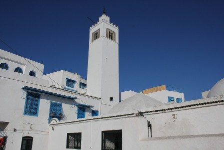 Mosque in Sidi Bou Said, Tunisia