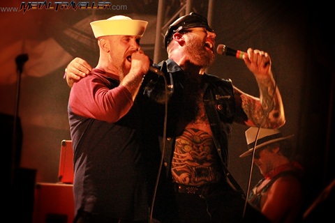 Nick Oliveri with Turbonegro