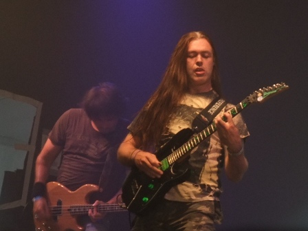 Frank Blackfire with Richi Day from Whiplash in Wacken