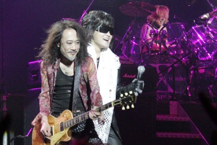 Pata and Toshi - X Japan live in Paris